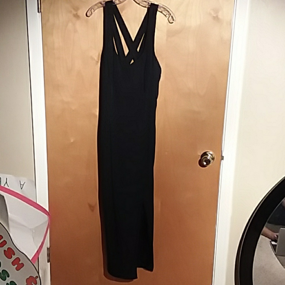 Black homecoming/prom dress